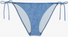 Side-tie bikini briefs - Blue