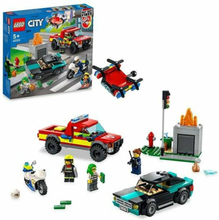Fordonsspel Lego 60319 Fire Rescue & Police Chase (295 pcs)