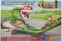 Mario Kart Mariokart Piranha Plant Slide Track Set Toys Toy Cars & Vehicles Race Tracks Multi/patterned Hot Wheels