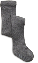 Wool Tights - Anti-Slip Socks & Tights Tights Grå Melton*Betinget Tilbud
