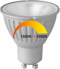GU10 6Watt LED-lamp Dim to Warm*