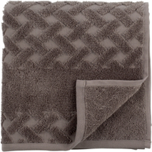 Laurie Håndklæde Home Textiles Bathroom Textiles Towels Brown Lene Bjerre