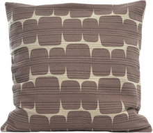 Printed St | C/C 50X50 | Dusty Pink Home Textiles Cushions & Blankets Cushion Covers Brown Ceannis