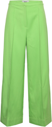 Vibe Wilde Pants Trousers Suitpants Grønn Bzr*Betinget Tilbud