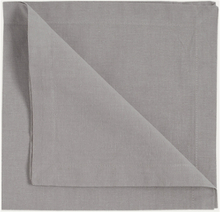 Robert Napkin 4-Pack Home Textiles Kitchen Textiles Napkins Cloth Napkins Grå LINUM*Betinget Tilbud