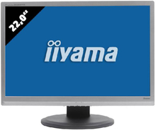 iiyama B2206WS Zilver - 22 inch - 1680x1050 - DVI - VGA - Zilver