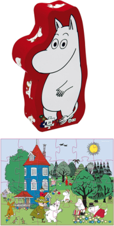 Moomin Deco Puzzle Toys Puzzles And Games Puzzles Multi/mønstret MUMIN*Betinget Tilbud