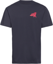 Voleur Tee Rose T-shirts Short-sleeved Marineblå Libertine-Libertine*Betinget Tilbud