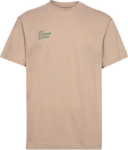 Beat Laa T-shirts Short-sleeved Beige Libertine-Libertine*Betinget Tilbud