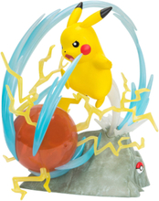Pokemon Select Deluxe Collector Statue Pikachu Toys Playsets & Action Figures Action Figures Multi/mønstret Pokemon*Betinget Tilbud