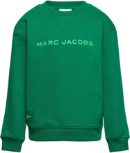 Sweatshirt Tops Sweat-shirts & Hoodies Sweat-shirts Green Little Marc Jacobs