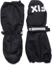 Ski Mitten Long Shaft Fix Accessories Gloves & Mittens Rain Gloves Black Lindex