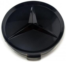 Mercedes Gloss Black Center Hub Alloy Wheel Cap 75mm 1 PCS