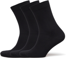Socks Bamboo 3-Pack Women Lingerie Socks Regular Socks Black Movesgood