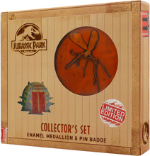 Jurassic Park Medallion and Pin Set by Fanattik