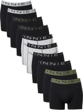Vinnie-G Boxershorts Voordeelpakket 10-pack Black / Forest Green / Grey-L