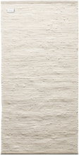 Cotton Home Textiles Rugs & Carpets Cotton Rugs & Rag Rugs Cream RUG SOLID
