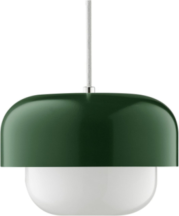 Haipot Matsu Mørkegrønn D23 Home Lighting Lamps Ceiling Lamps Pendant Lamps Grønn Dyberg Larsen*Betinget Tilbud