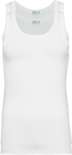 Jbs Singlet 2-Pack Organic Tops T-shirts Sleeveless White JBS