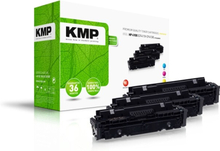 KMP H-T242XCMY Toner Combo Pack ersätter HP HP HP 410X (CF411X, CF413X, CF412X) Cyan, Magenta, Yellow 5000 sidor Kompatibel toner Combo Pack