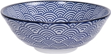 Nippon Blue Soba Bowl 21 cm Waves