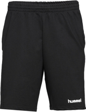 Hmlgo Cotton Bermuda Shorts Sport Shorts Sweat Shorts Black Hummel