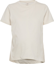 The-Shirt T-shirts & Tops Short-sleeved Creme Boob*Betinget Tilbud