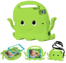 For iPad Mini/Mini 2/mini 3/mini 4/mini (2019) EVA Tablet Case Cute Cartoon Octopus Protective Cove