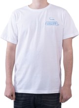 GRIND Inc Hamster Tee Herren Rundhals-Shirt mit Print auf Brust Baumwoll-T-Shirt GITR007 Weiß