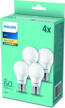 Glödlampa LED E27 Normal Frost 60W 806lm Philips