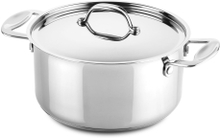 Casserole 2 handles 20 cm Glamour Stone Stainless Steel