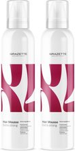 Grazette XL Hair Mousse Duo 2x300 ml