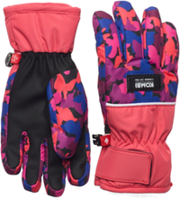 Snowpark Jr Glove Accessories Gloves & Mittens Gloves Pink Kombi