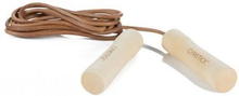 LEATHER JUMP ROPE WOOD