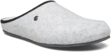 Sl Elowen Felt Light Grey Shoes Mules & Slip-ins Flat Mules Grey Scholl