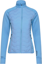 Txlite Hybrid Midlayer Zip Woman Sport Sweat-shirts & Hoodies Fleeces & Midlayers Blue Tenson