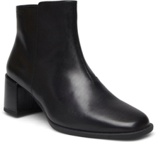 Stina Shoes Boots Ankle Boots Ankle Boots With Heel Black VAGABOND