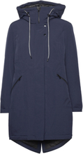 Coat Outerwear Light Foret Jakke Blue Brandtex