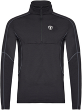 Txlite Half Zip Sport Sweat-shirts & Hoodies Fleeces & Midlayers Black Tenson