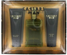 CAESARS by Caesars - Gift Set -- 4 oz Cologne Spray + 3.3 oz Shower Gel + 3.3 oz After Shave Balm -