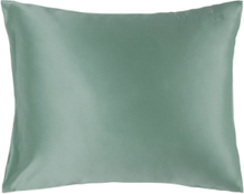 Mulberry Silk Pillowcase Home Textiles Bedtextiles Pillow Cases Grønn Lenoites*Betinget Tilbud