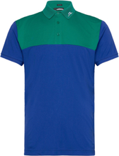 Jeff Reg Fit Polo T-shirts Short-sleeved Blå J. Lindeberg*Betinget Tilbud