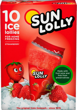 Sun Lolly Isglass Strawberry