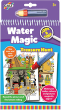 Water Magic Treasure Hunt Toys Creativity Drawing & Crafts Drawing Coloring & Craft Books Multi/patterned Galt