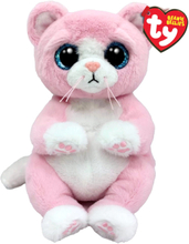 Lillibelle - Pink Cat Reg Toys Soft Toys Stuffed Animals Multi/patterned TY