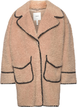 "Objshiren Coat 130 Outerwear Coats Winter Coats Beige Object"