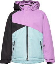Ski Jacket - Colorblock Outerwear Snow/ski Clothing Snow/ski Jacket Multi/mønstret Color Kids*Betinget Tilbud