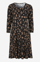 Mønstret Jersey-kjole med lommer Amelie