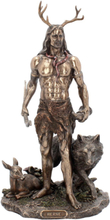 Herne the Hunter and Animals - Bronsfärgad Figur 30 cm