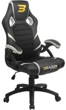 BraZen Puma PC Gaming Chair - White